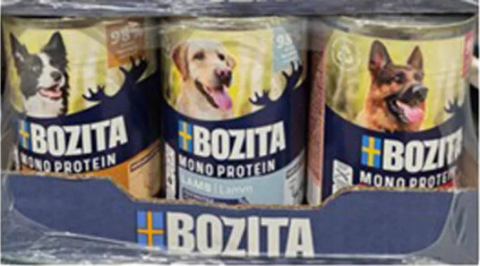 Bozita Dog Adult Paté Miks Brett 12 X 400 G Bozita Dog Adult Paté Miks Brett 12 X 400 G