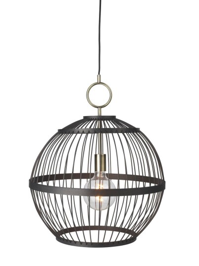 Other Brand Stockholm Nordic Edition takpendel Ø50 cm - Svart tre / Messing