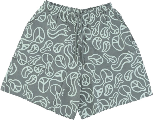 HUF Dame Shorts Flerfarget S,