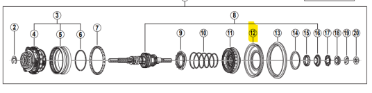 Shimano høyre side støvhette A med pakning SG S500