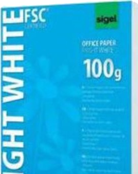 Sigel Ip150 Laser/Blekkskriver A4 210X297 Mm 500 Ark 100 G/M² Hvit 500 Ark