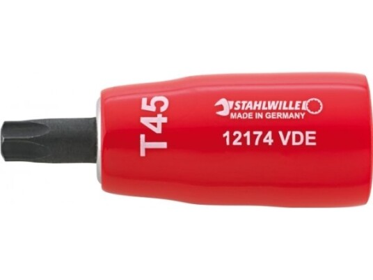 Stahlwille 12174 Vde, Enkel Enhet, Nøkkelendemontering, Stål, Kromfarget, 67 Mm, 22,8 Mm Stahlwille 12174 Vde, Enkel Enhet, Nøkkelendemontering, Stål, Kromfarget, 67 Mm, 22,8 Mm