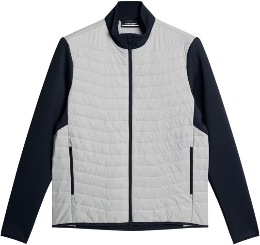 J.Lindeberg Holden Quilt Hybrid Jakke Herre Grå Xl