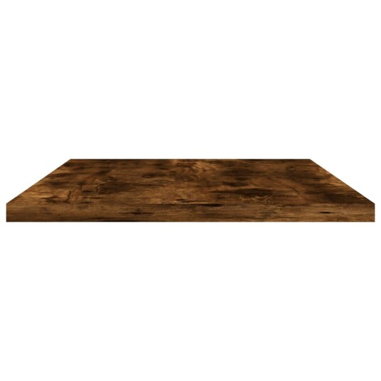 Vegghyller 4 stk røkt eik 60x20x1,5 cm konstruert tre