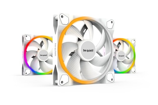 Be Quiet! Light Wings 140mm PWM Viftepakke med RGB-belysning Hvit Be Quiet! Light Wings 140mm PWM Viftepakke med RGB-belysning Hvit