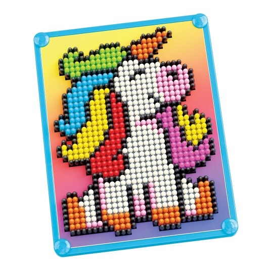 Quercetti Pixel Art Hobbysett Basic Enhjørning 877 Deler