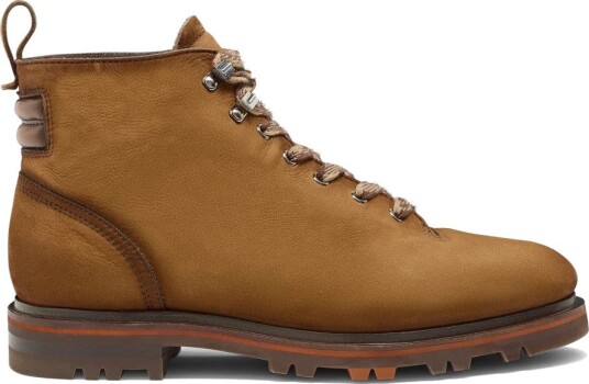 Santoni, Herre, Sko, Brun, 43 1/2 EU,