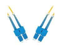 MicroConnect Nettverkskabel - SC/PC-enkeltmodus (hann) til SC/PC-enkeltmodus (hann) - 10 m - fiberoptisk - 9 / 125 micron - OS1 - gul MicroConnect Nettverkskabel - SC/PC-enkeltmodus (hann) til SC/PC-enkeltmodus (hann) - 10 m - fiberoptisk - 9 / 125 micron - OS1 - gul
