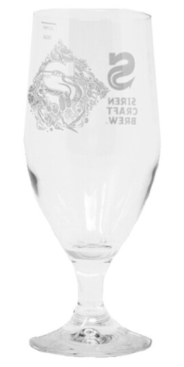 Siren ølglass half pint