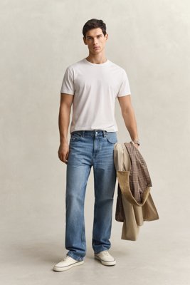 GANT Gant Straight Fit Jeans   Blue   31 x 32