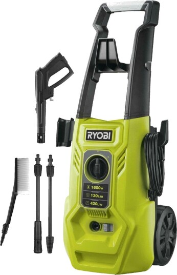 Høytrykkspyler Ryobi RY130PWA 130 bar 1600 W Høytrykkspyler Ryobi RY130PWA 130 bar 1600 W