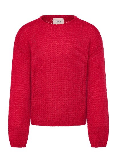 Kids Only Kognordic Life Ls O Neck Knt Red 122 128 Kids Only Kognordic Life Ls O Neck Knt Red 122 128
