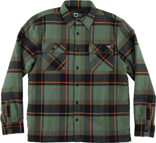 Salty Crew Men's Dawn Patrol Shacket S , Green Salty Crew Men's Dawn Patrol Shacket S , Green
