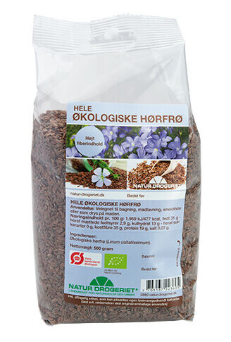 Natur Drogeriet Natur-Drogeriet Linfrø Hele Ø 500g