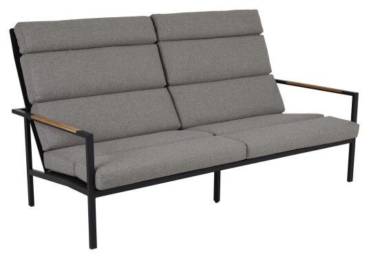 Brafab Indus Loungesofa m. pute, Sort metall Brafab Indus Loungesofa m. pute, Sort metall