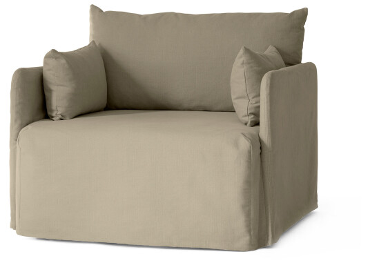 Audo Copenhagen Offset Loose Cover 1-Seater Poppy Seed