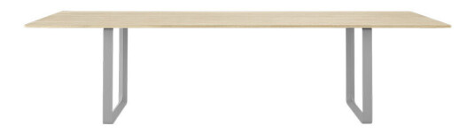 Muuto 70/70 spisebord 295 x 108 cm Solid oak-Grey