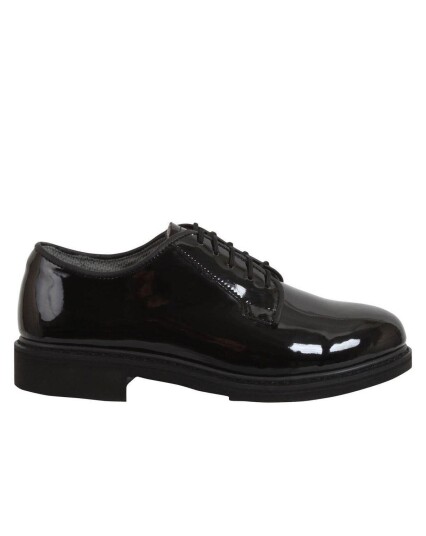 Rothco Oxford Uniform Uniform High Gloss sko Svart