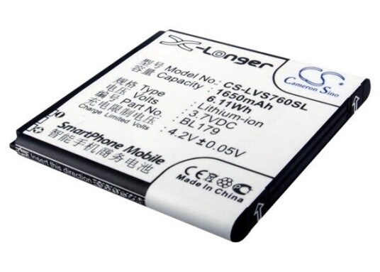Lenco A530 batteri (1650 mAh 3.7 V) Lenco A530 batteri (1650 mAh 3.7 V)
