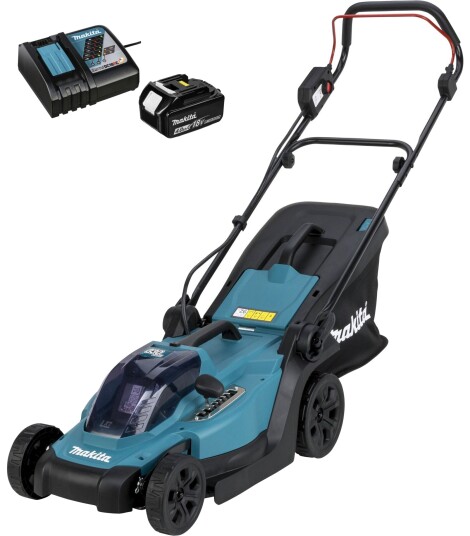 Makita DLM330RM Batteridrevet Gressklipper med Batteri 30L 18V Makita DLM330RM Batteridrevet Gressklipper med Batteri 30L 18V