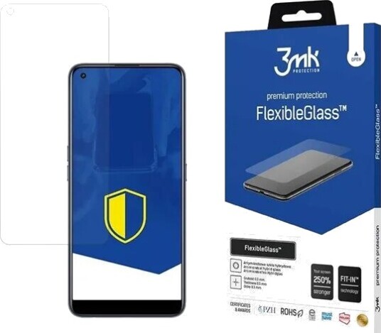 3mk FlexibleGlass hybrid glass on Realme 7 Pro