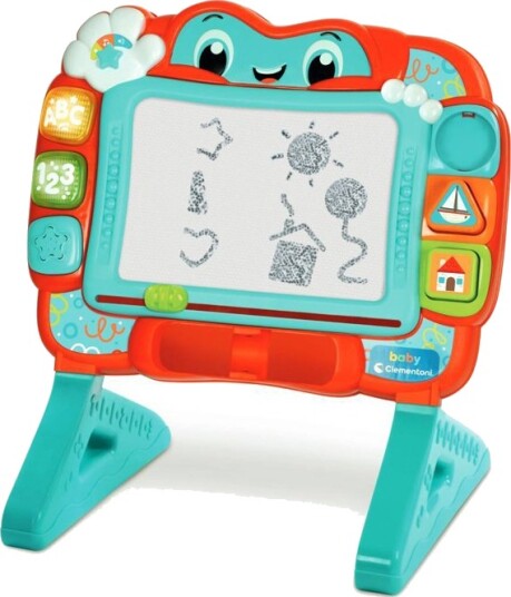 Clementoni Baby 2 i 1 Interaktiv Tegnetavle m/ lyd og lys Clementoni Baby 2 i 1 Interaktiv Tegnetavle m/ lyd og lys