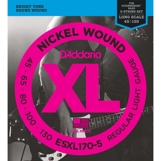 D'Addario Esxl170-5 045-130 D'Addario Esxl170-5 045-130
