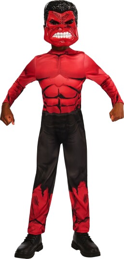 Rubies Red Hulk Kostyme, 5-6 år