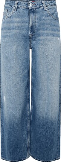 Tommy Jeans Charlie Mid Rise Loose Dj2035 Blue 32 x 32
