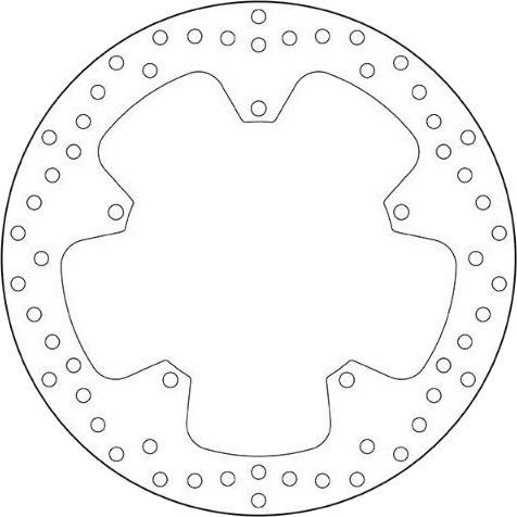 Bremseskive BREMBO 68B407M9