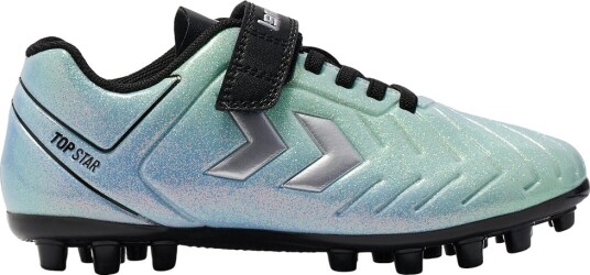 Hummel Fotballsko Topp Star m.G. VC 2.0 Jr Allure Hummel 38 Fotballsko Blå Grønn Svart Sølv Turkis