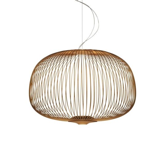 Foscarini Spokes 3 Taklampe med LED Kobber Foscarini Spokes 3 Taklampe med LED Kobber