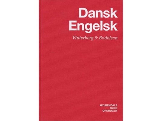 Dansk-Engelsk Ordbog | Viggo Hjørnager Pedersen | Språk: Dansk