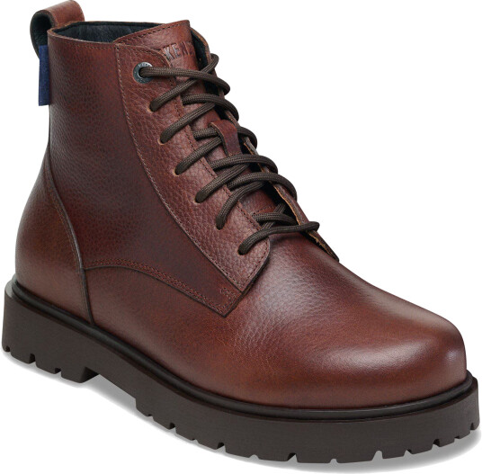 Birkenstock Men"s Highwood Lace Mid Wp Lena Regular Chocolate 42