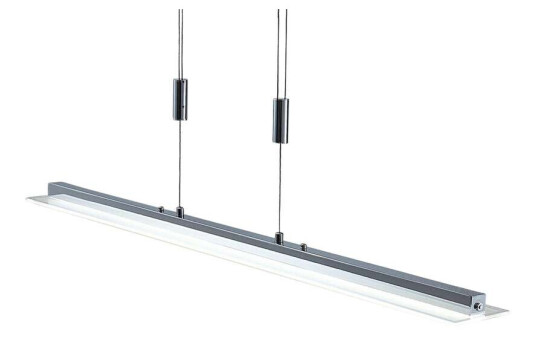 Lindby LED-pendellampe, bjelkeform, Sladja, touchsdimmer