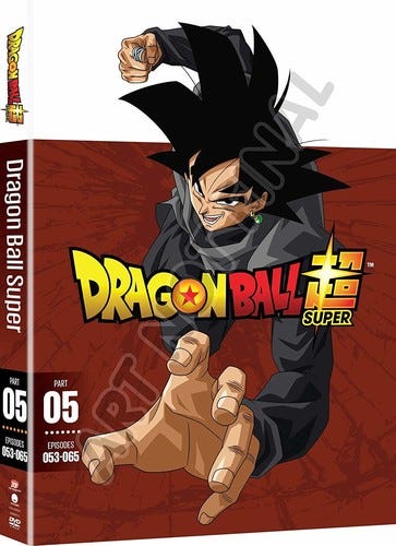 Dragon Ball Super: Part Five DVD