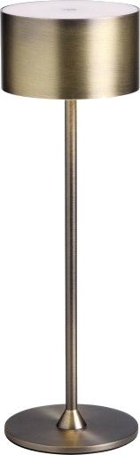 Nielsen Light Bistro oppladbar bordlampe antikk messing Nielsen Light Bistro oppladbar bordlampe antikk messing