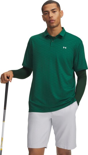 Under Armour Ua T2G Printed Polo   Green   S