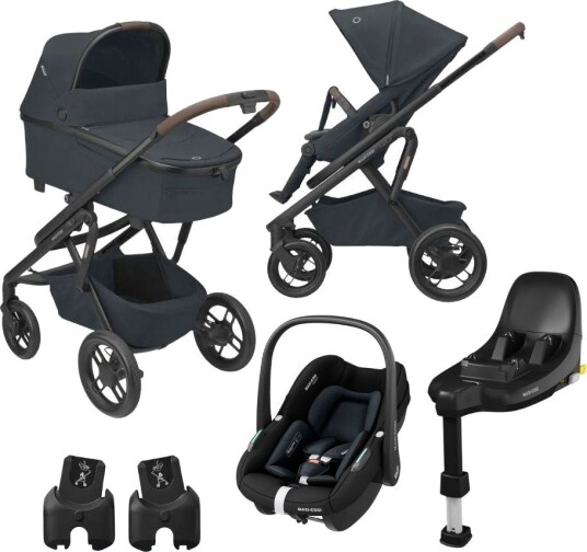 Maxi-Cosi Lila XP+Pebble S-Pakke Grå