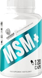 Swedish Supplements MSM + 120 kapsler Swedish Supplements MSM + 120 kapsler
