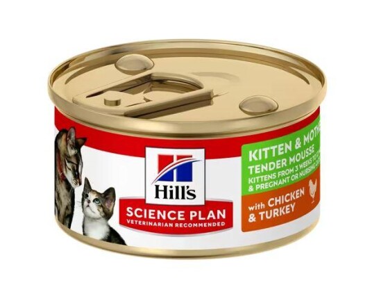 Hill'S Hill'S Science Plan Kitten & Mother Tender Mousse Våtfôr Til Katt 85G