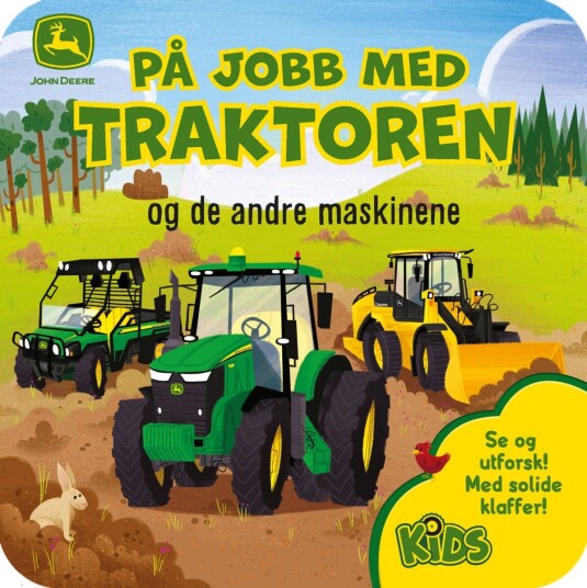 På jobb med traktoren På jobb med traktoren