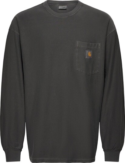 Carhartt WIP L S Loose Pocket T Shirt BLACK L