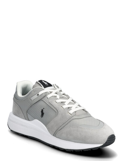 Polo Ralph Lauren Train 89 V2 Suede-Paneled Sneaker - Grey - 43