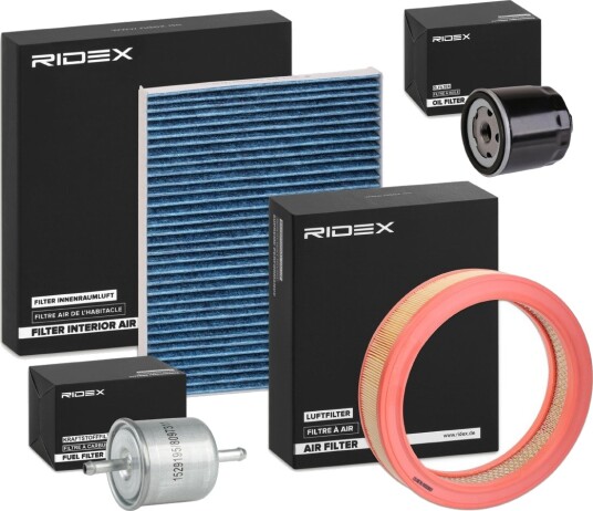 Filtersett RIDEX 4055F26397