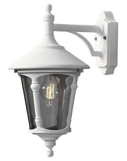 Konstsmide Virgo Utendørs Vegglampe Hvit Konstsmide Virgo Utendørs Vegglampe Hvit