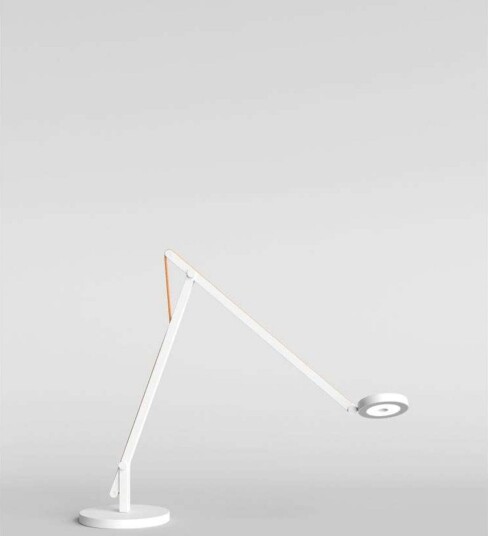 Bordlampe Rotaliana dimmbar Hvit Aluminium Hvit