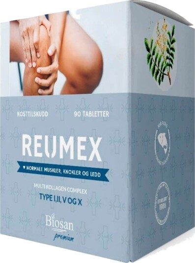 Biosan reumex multi kollagen complex 90 tabletter Biosan reumex multi kollagen complex 90 tabletter
