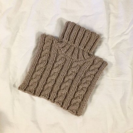 Winter Wonder Halsen av Rito Krea Hals Strikkeoppskrift str S M L XL