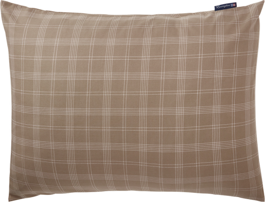 Lexington Checked Pinpoint Oxford putetrekk 50 Brown